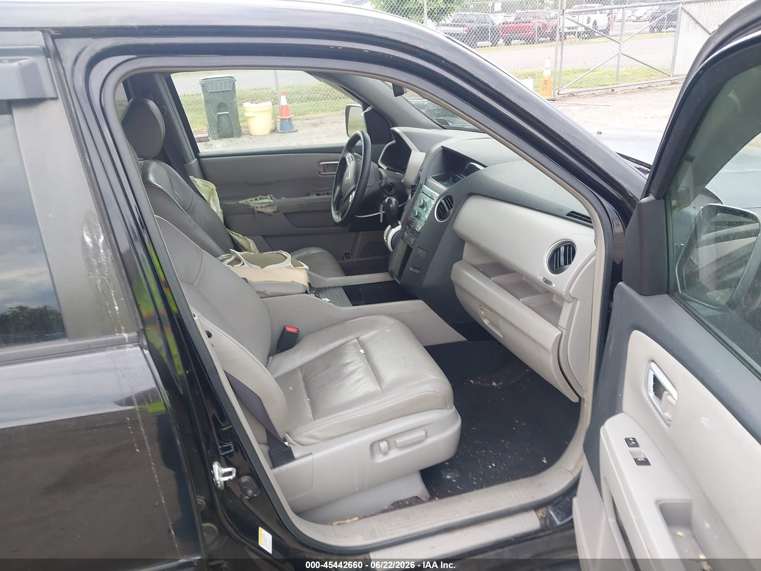 2009 Honda Pilot Ex-l Black vin: 5FNYF485X9B034020