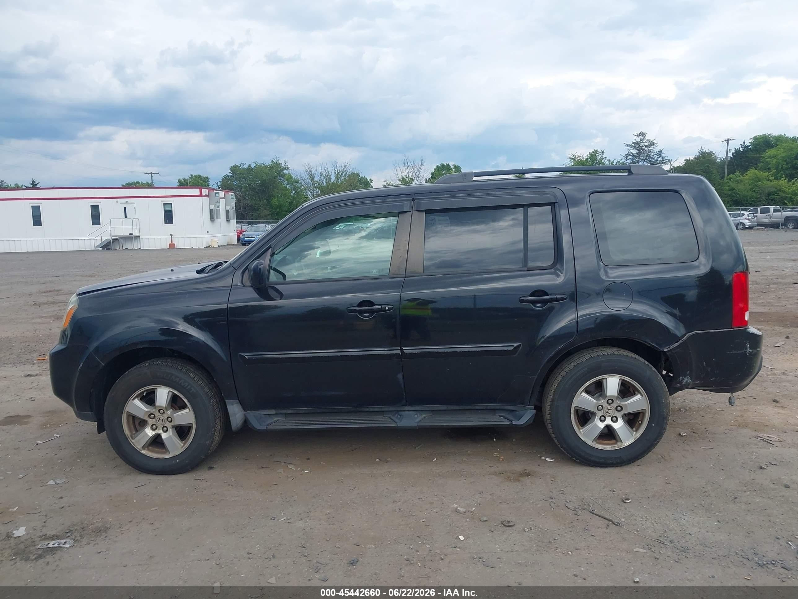 2009 Honda Pilot Ex-l Black vin: 5FNYF485X9B034020