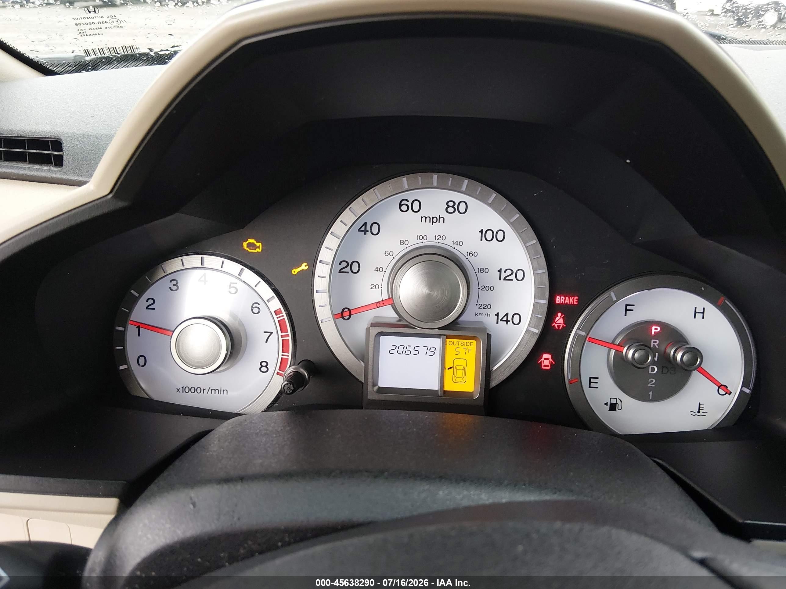 2009 Honda Pilot Ex-l Gray vin: 5FNYF48609B018546