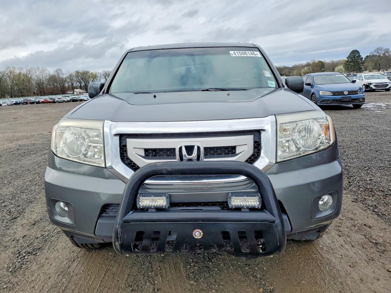 2009 Honda Pilot Exl Gray vin: 5FNYF48629B006754