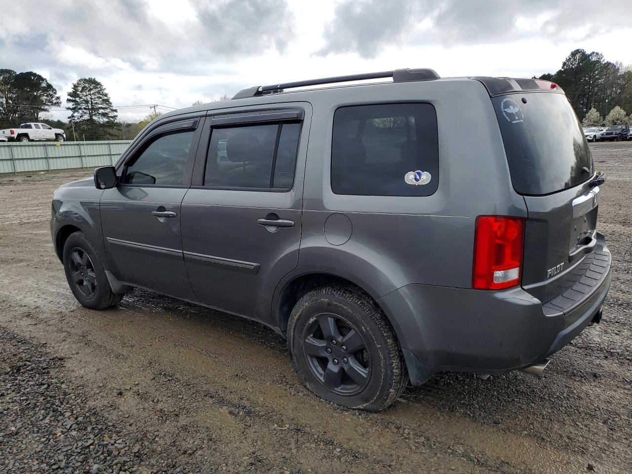 2009 Honda Pilot Exl Gray vin: 5FNYF48629B006754