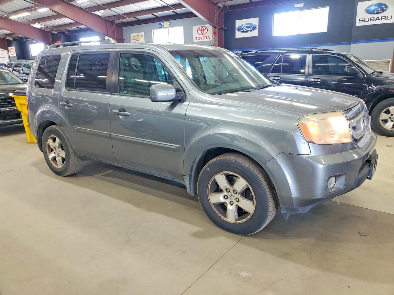 2009 Honda Pilot Exl Серый vin: 5FNYF48629B018886