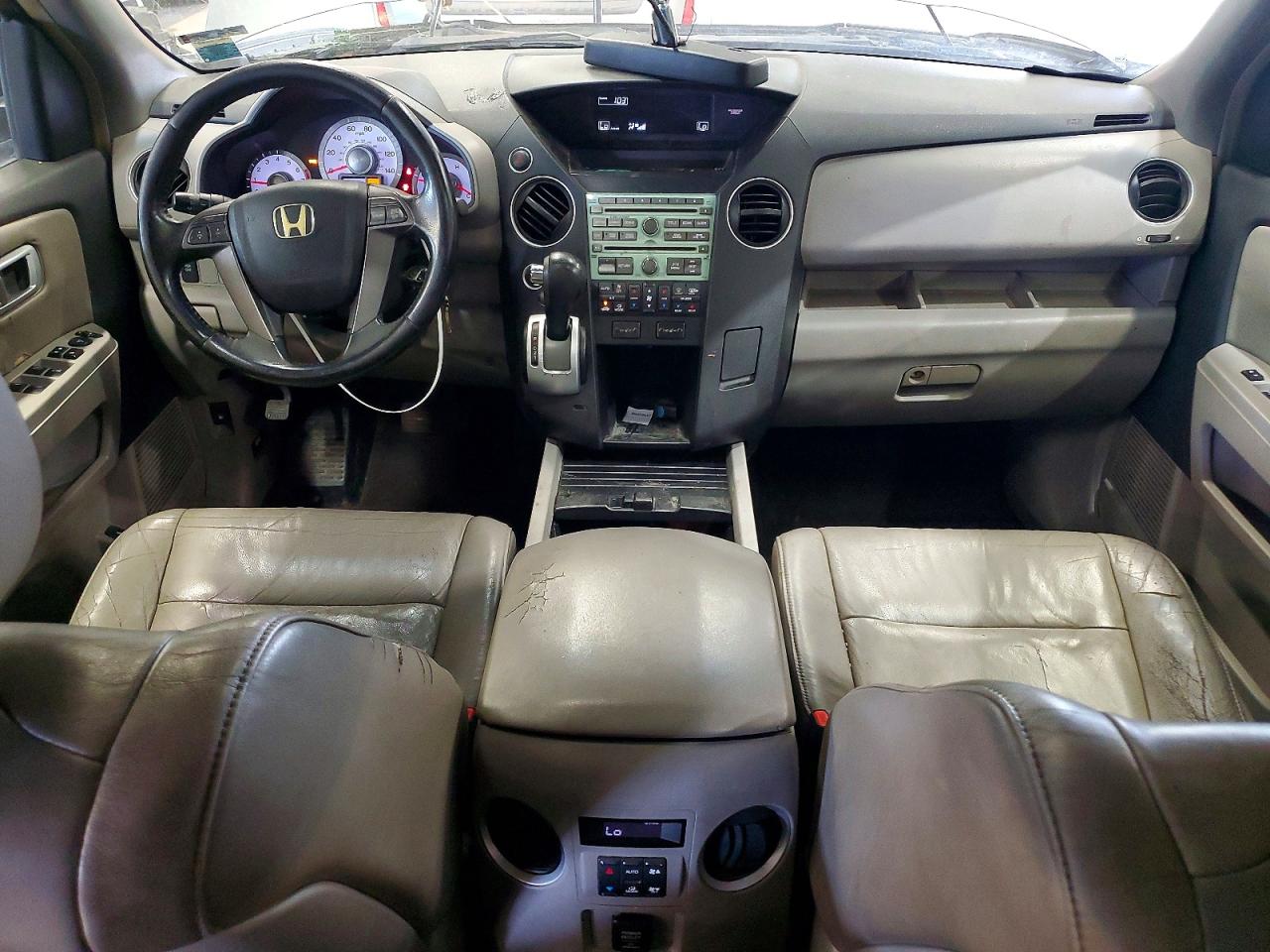 2009 Honda Pilot Exl Серый vin: 5FNYF48629B018886