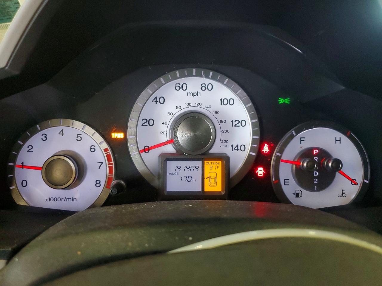2009 Honda Pilot Exl Серый vin: 5FNYF48629B018886