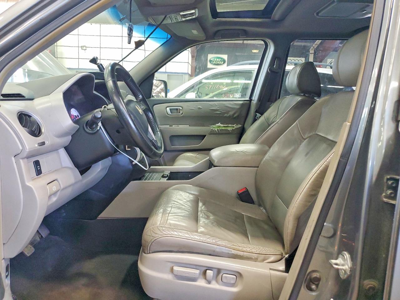 2009 Honda Pilot Exl Серый vin: 5FNYF48629B018886