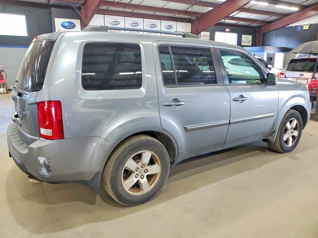 2009 Honda Pilot Exl Серый vin: 5FNYF48629B018886