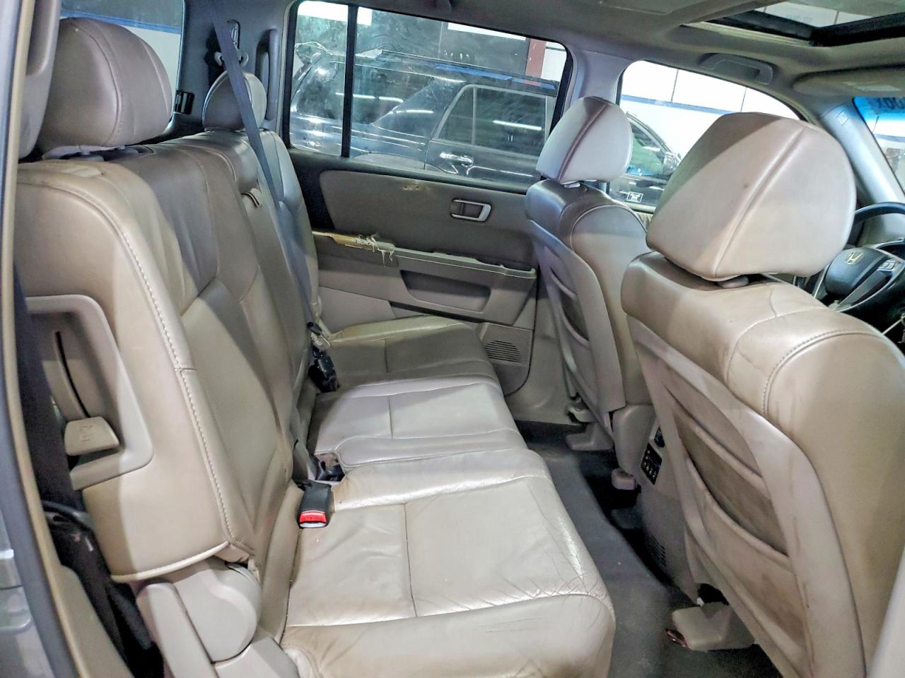 2009 Honda Pilot Exl Серый vin: 5FNYF48629B018886