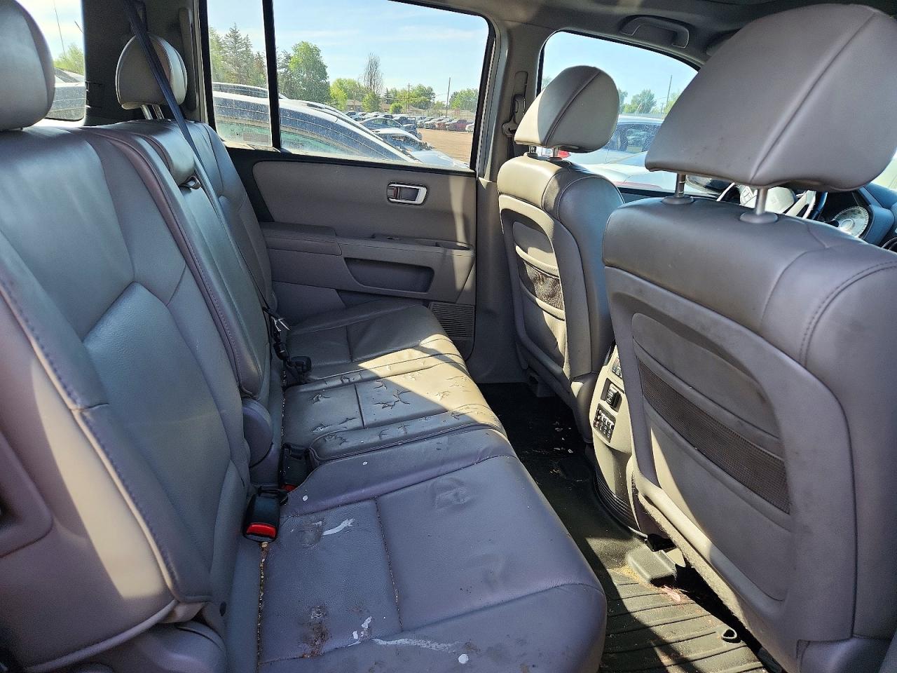 2009 Honda Pilot Exl White vin: 5FNYF48629B030813