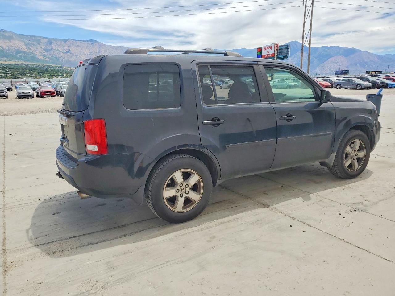 2009 Honda Pilot Exl Black vin: 5FNYF48639B014393