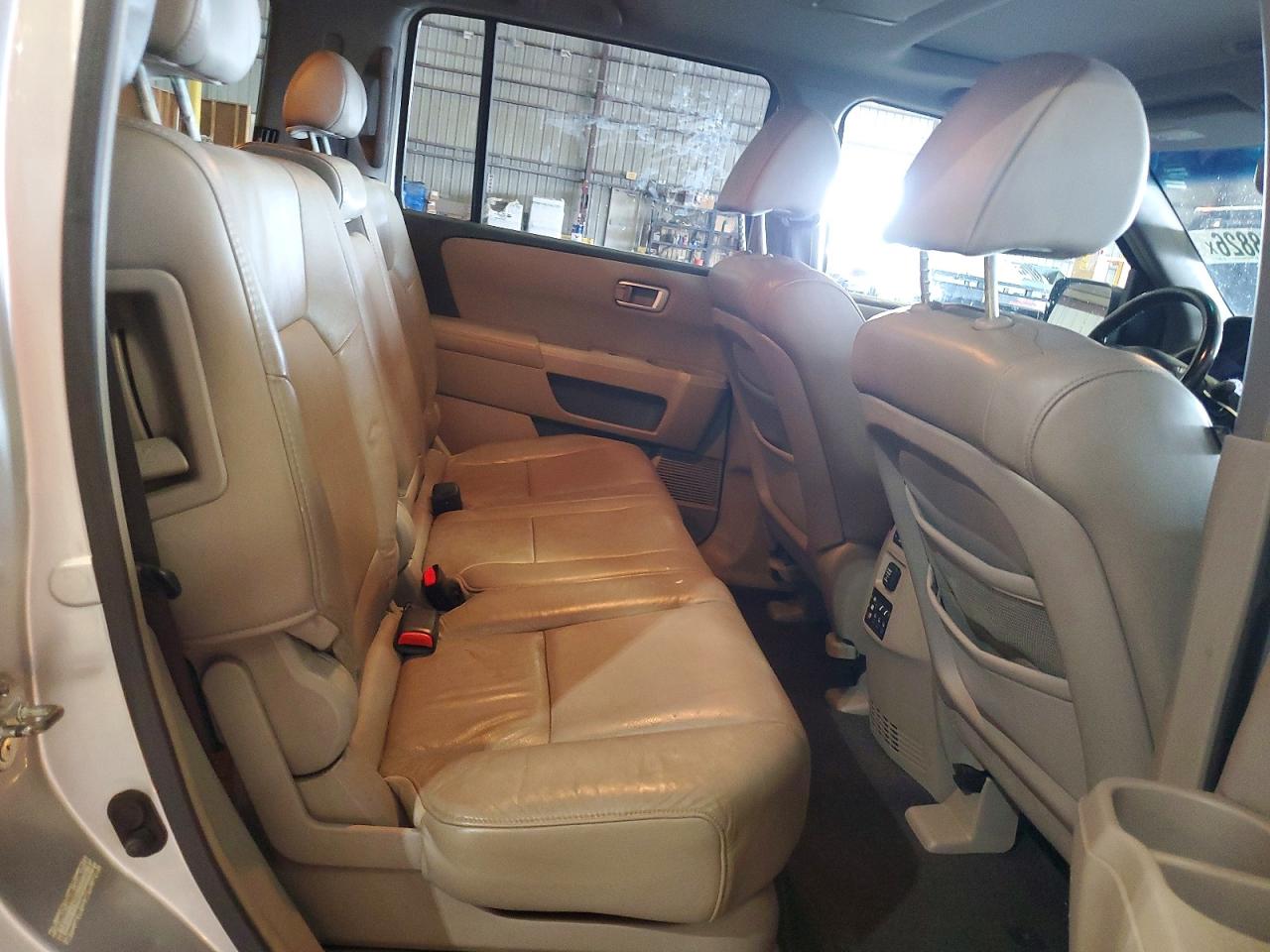 2009 Honda Pilot Exl Silver vin: 5FNYF48639B038466