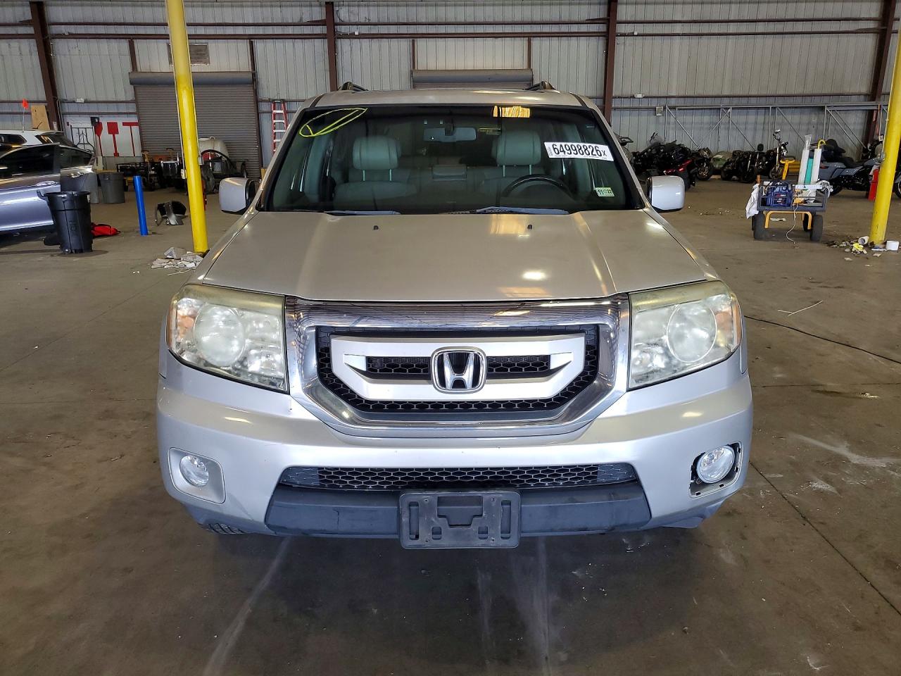 2009 Honda Pilot Exl Silver vin: 5FNYF48639B038466