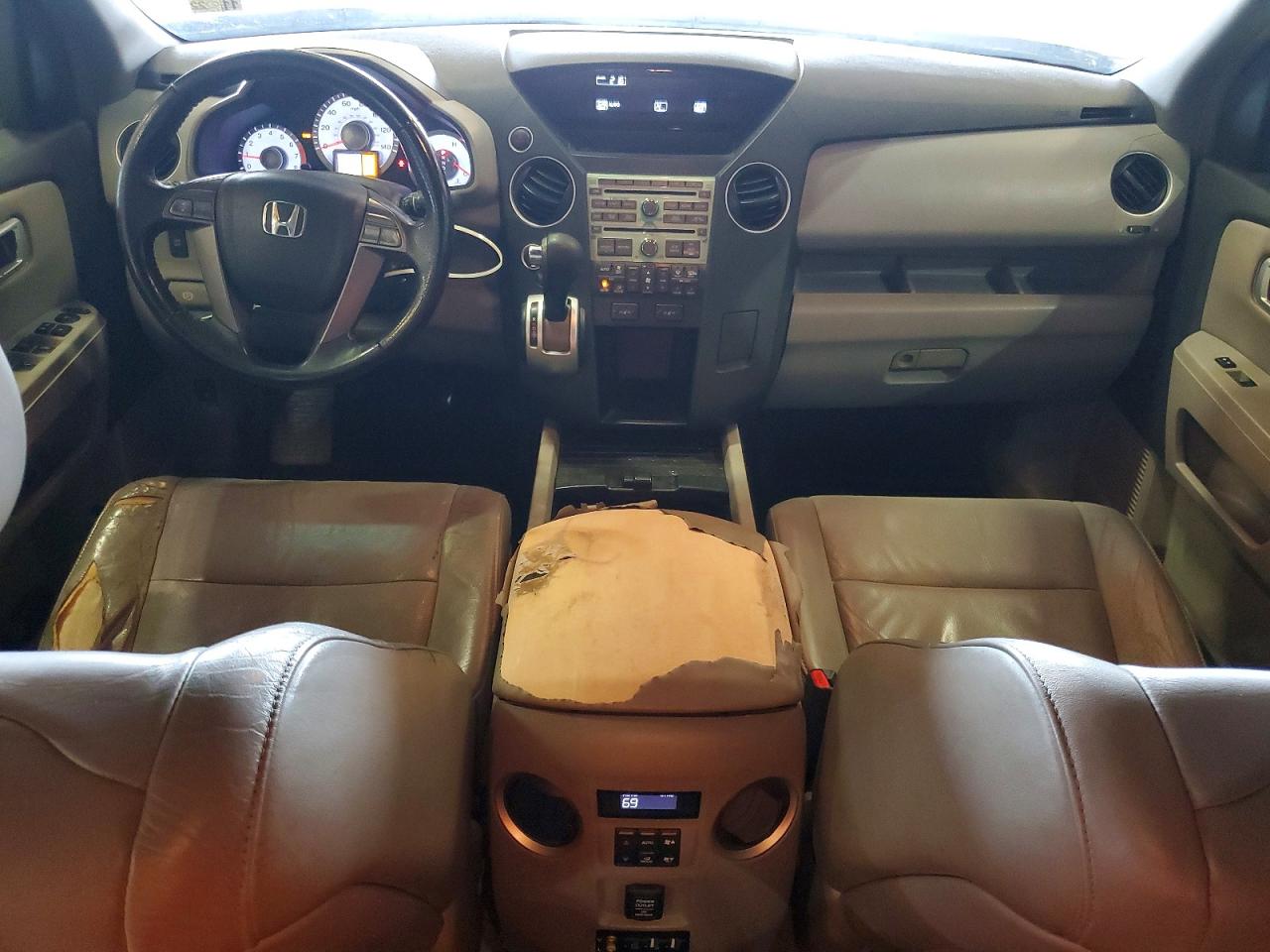 2009 Honda Pilot Exl Silver vin: 5FNYF48639B038466