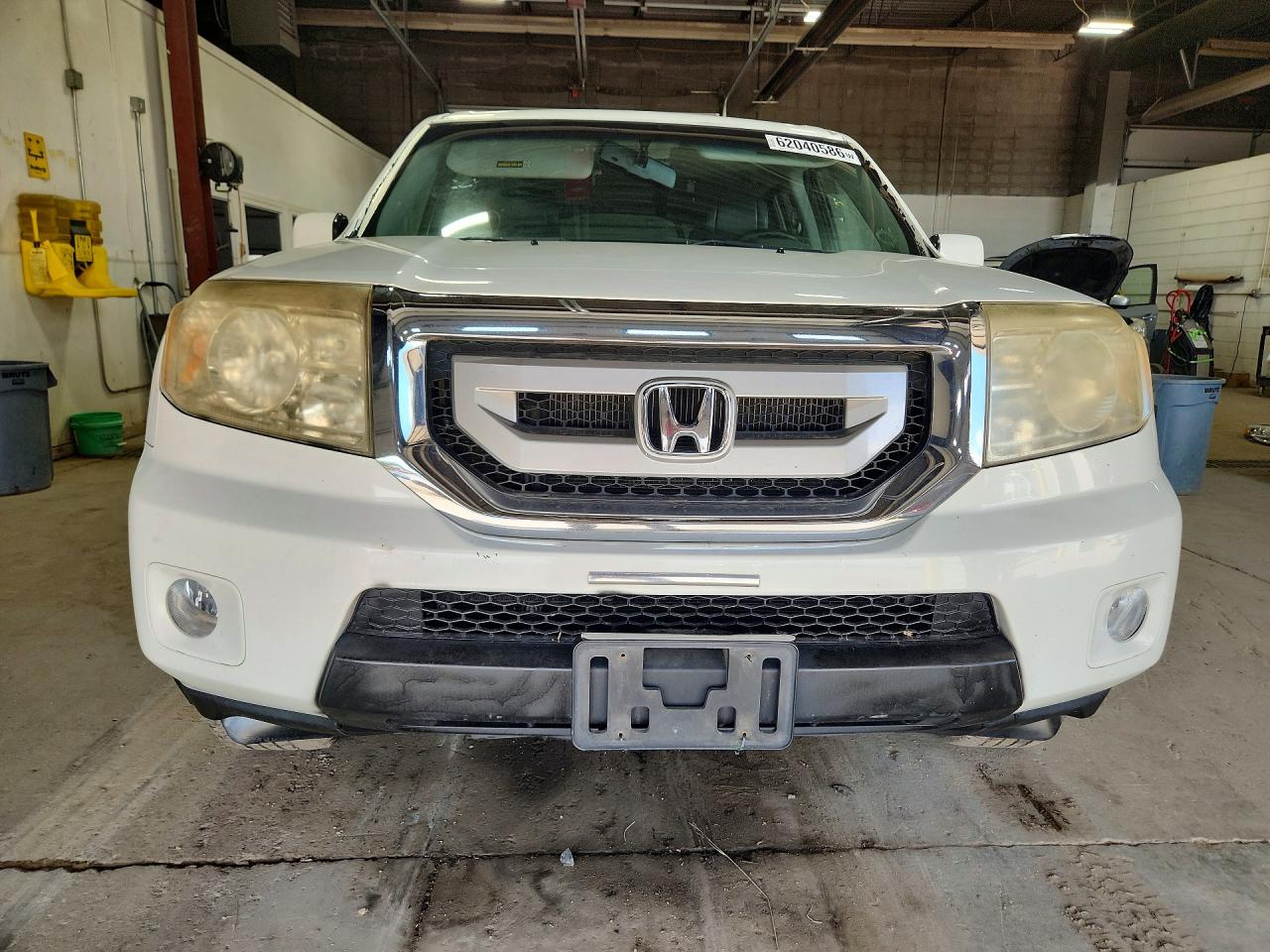 2009 Honda Pilot Exl White vin: 5FNYF48639B039357