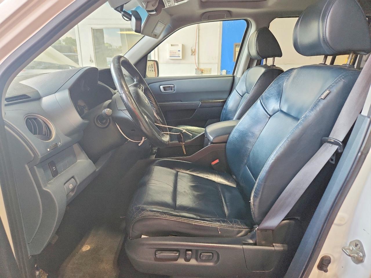 2009 Honda Pilot Exl White vin: 5FNYF48639B039357