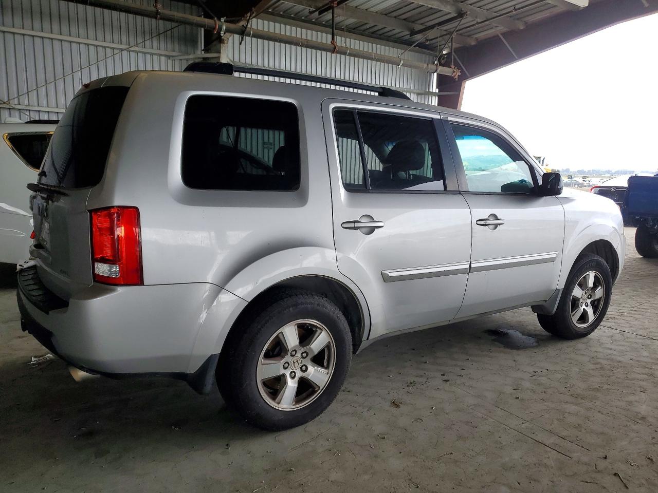 2009 Honda Pilot Exl Silver vin: 5FNYF48639B045143