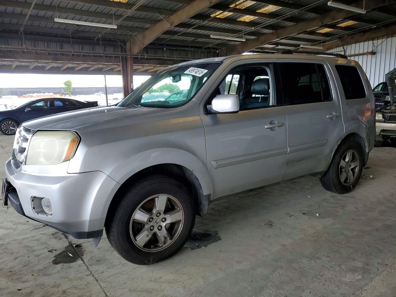 2009 Honda Pilot Exl Silver vin: 5FNYF48639B045143