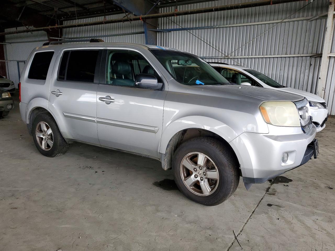 2009 Honda Pilot Exl Silver vin: 5FNYF48639B045143