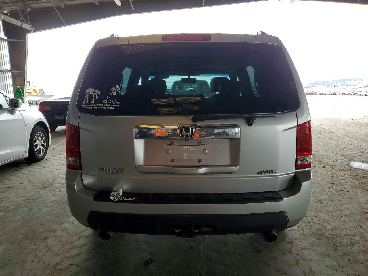 2009 Honda Pilot Exl Silver vin: 5FNYF48639B045143