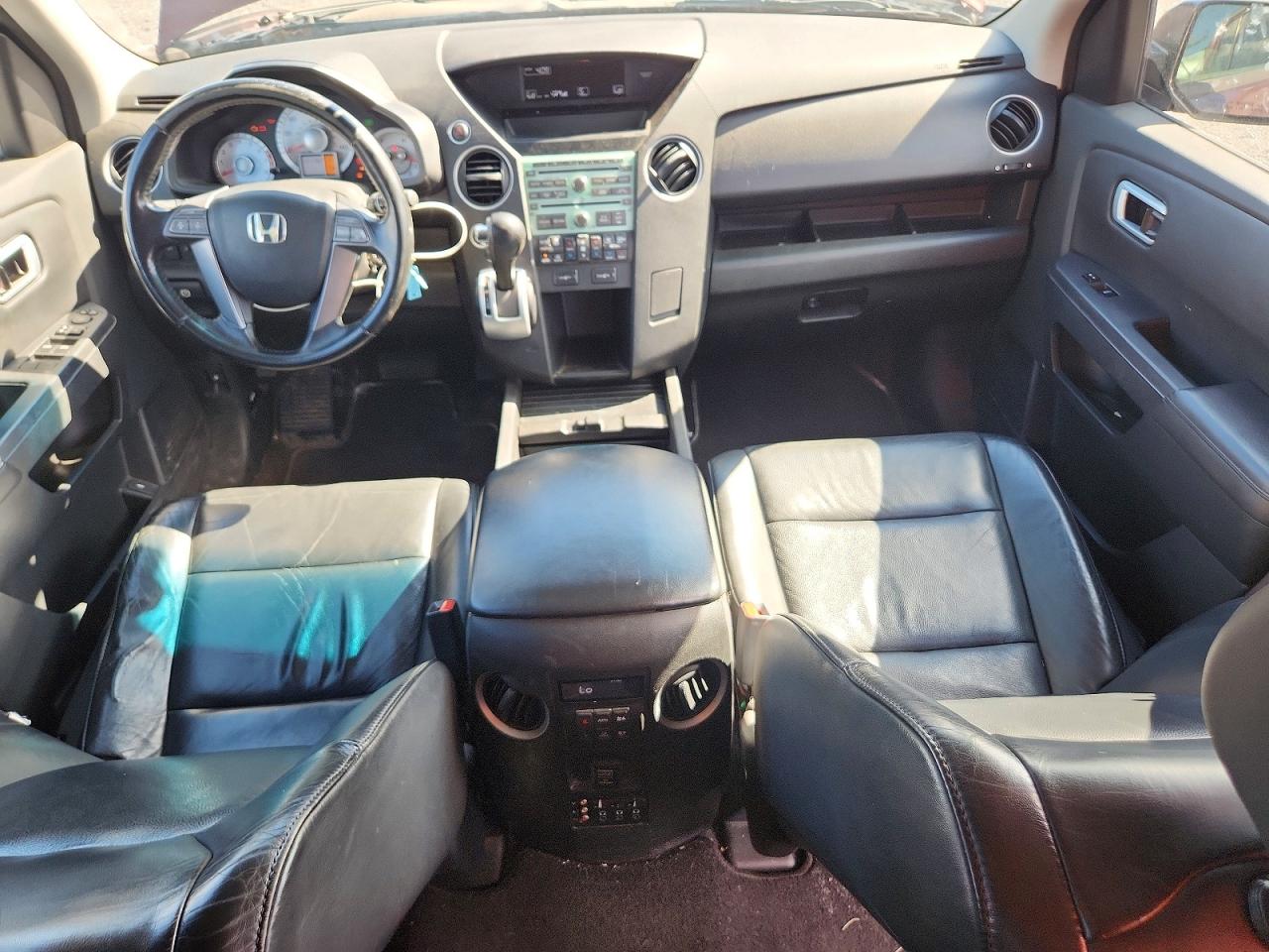 2009 Honda Pilot Exl Burgundy vin: 5FNYF48669B016512