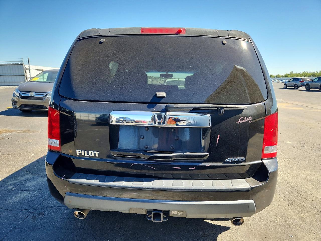 2009 Honda Pilot Exl Черный vin: 5FNYF48669B019507