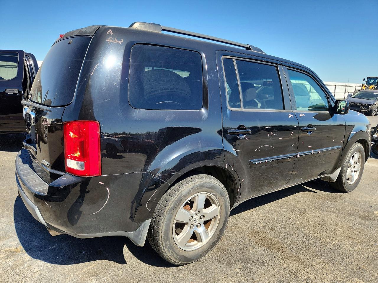 2009 Honda Pilot Exl Черный vin: 5FNYF48669B019507