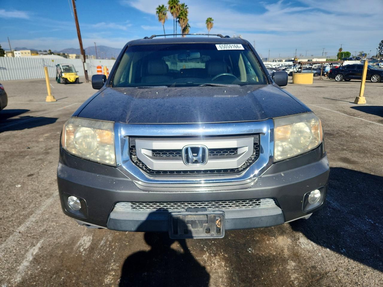 2009 Honda Pilot Exl Gray vin: 5FNYF48679B006023