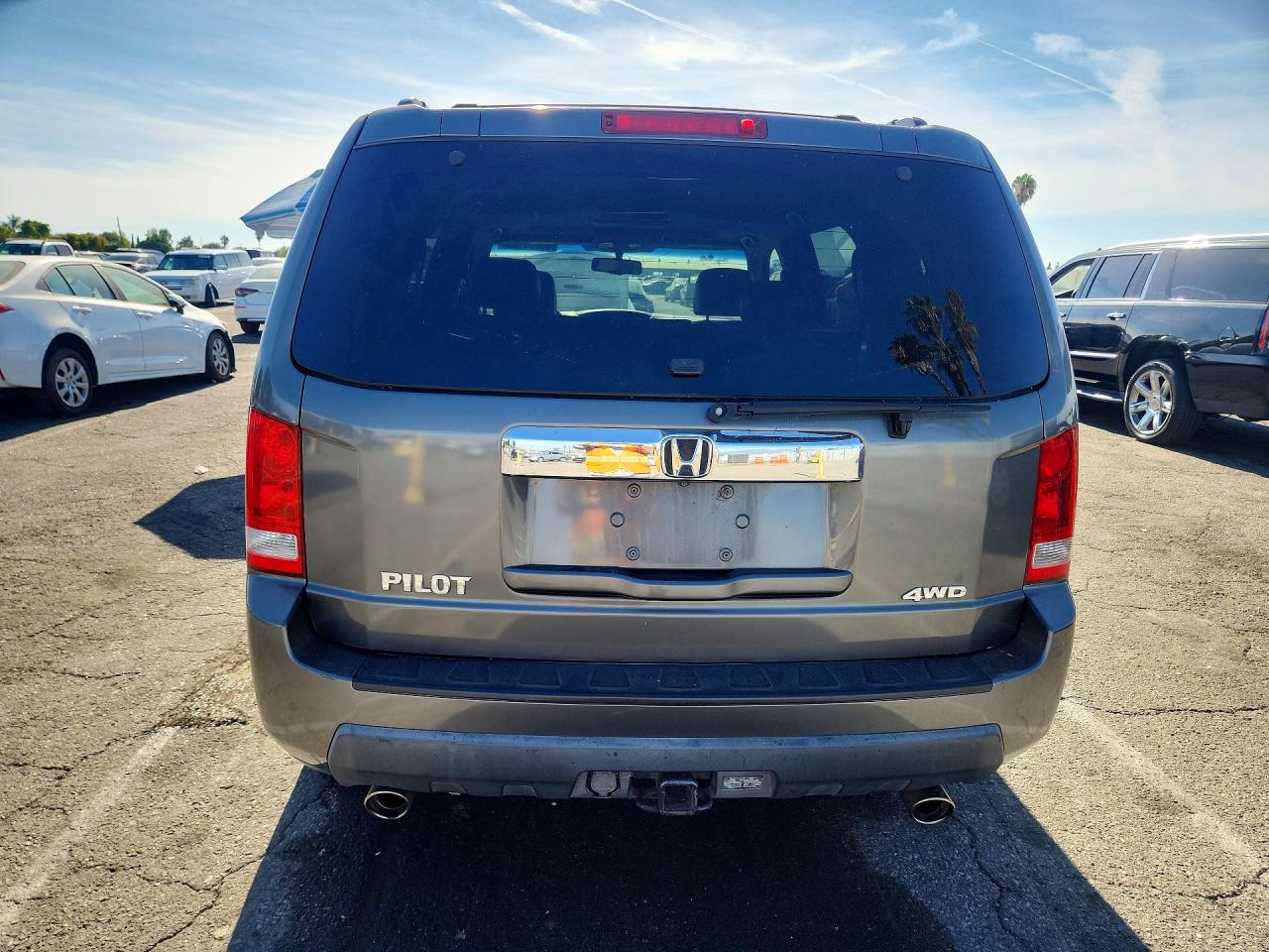2009 Honda Pilot Exl Gray vin: 5FNYF48679B006023