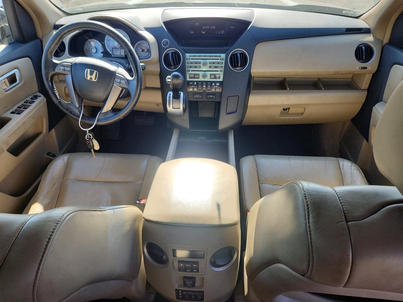 2009 Honda Pilot Exl Gray vin: 5FNYF48679B006023