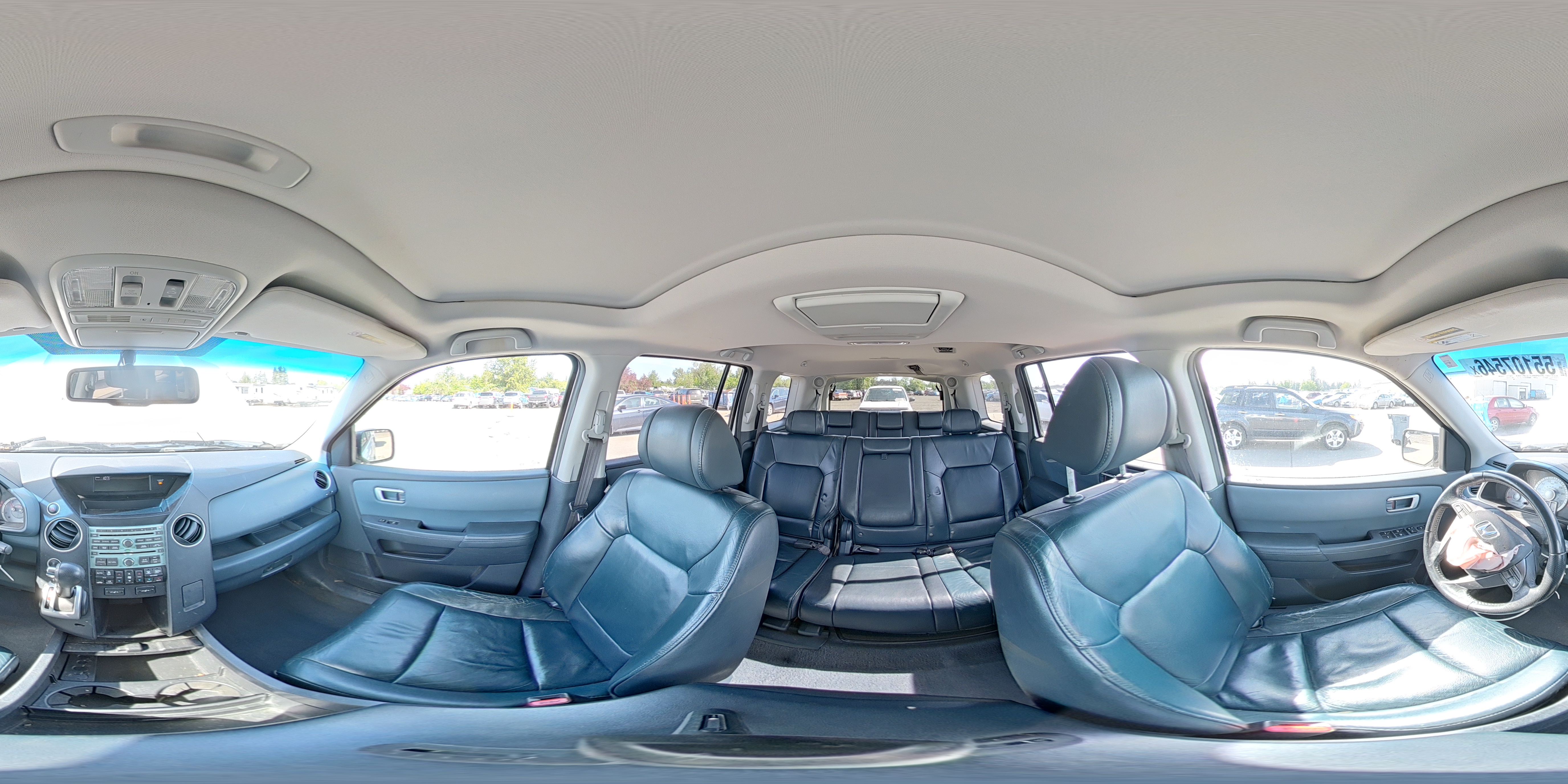 2009 Honda Pilot Exl Silver vin: 5FNYF48679B012954