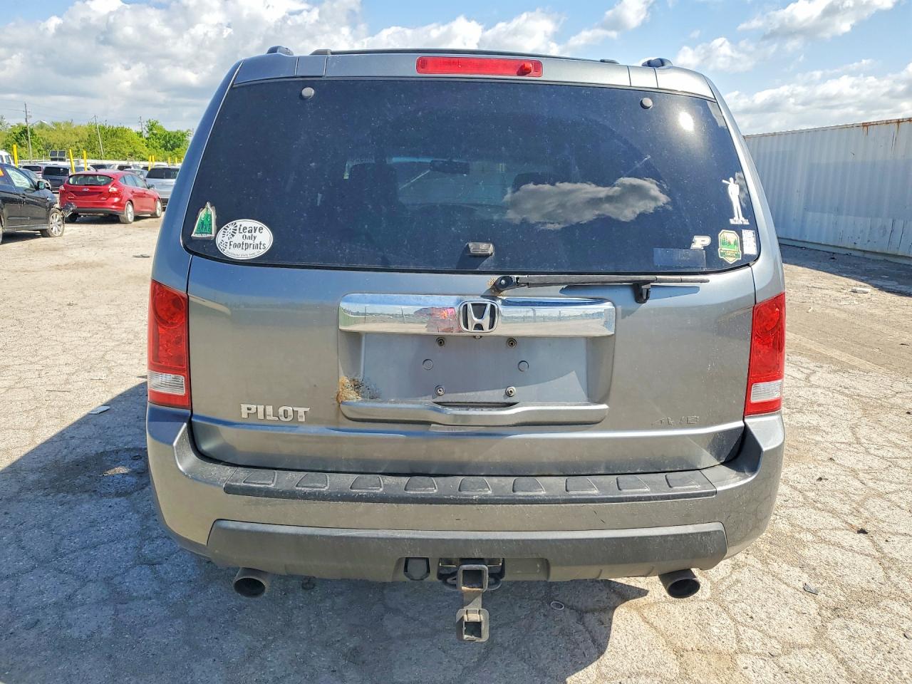 2009 Honda Pilot Exl Gray vin: 5FNYF48679B013764