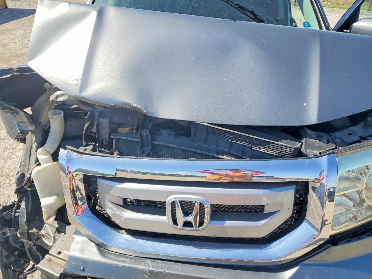 2009 Honda Pilot Exl Gray vin: 5FNYF48679B013764