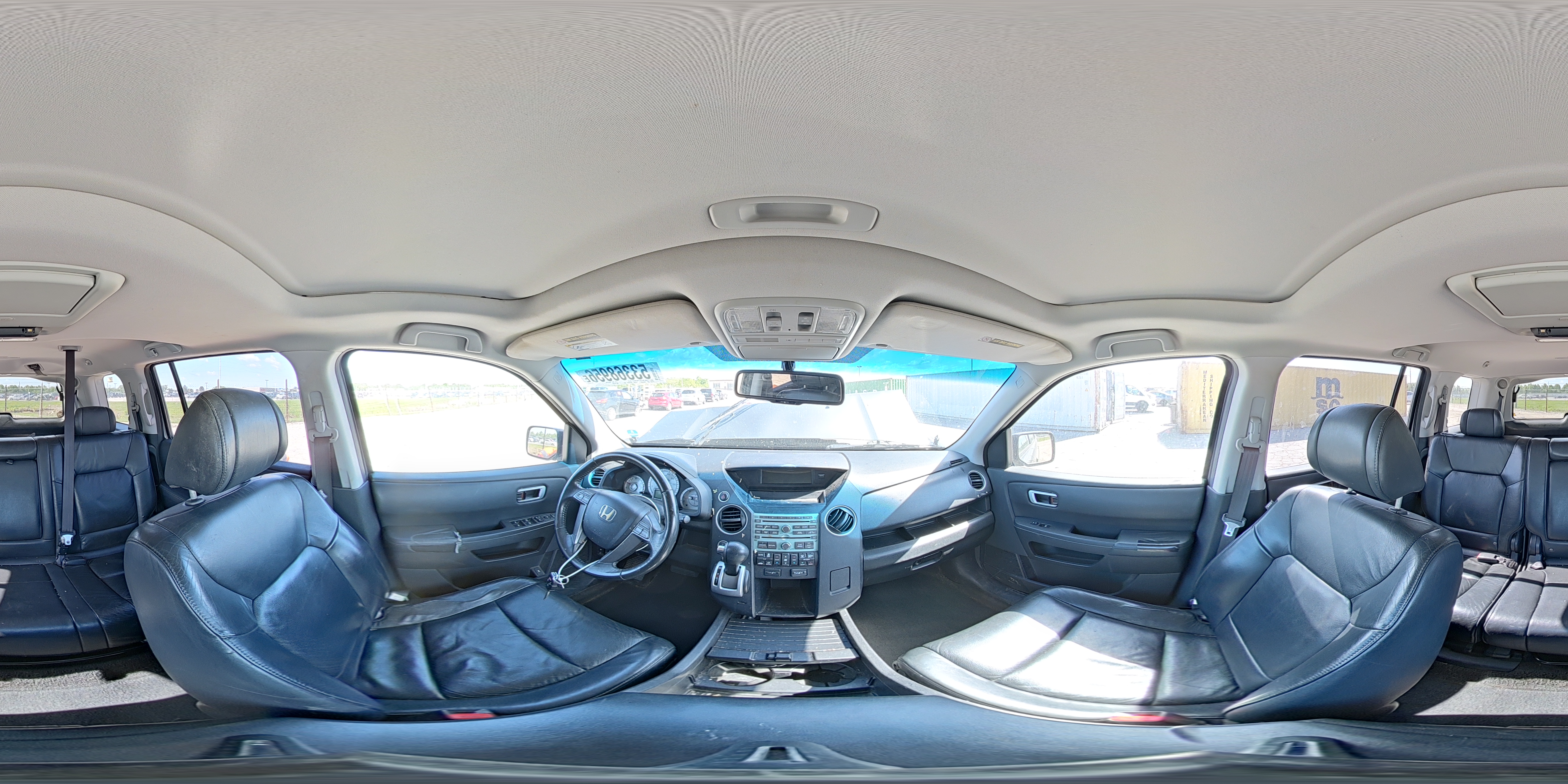 2009 Honda Pilot Exl Gray vin: 5FNYF48679B013764