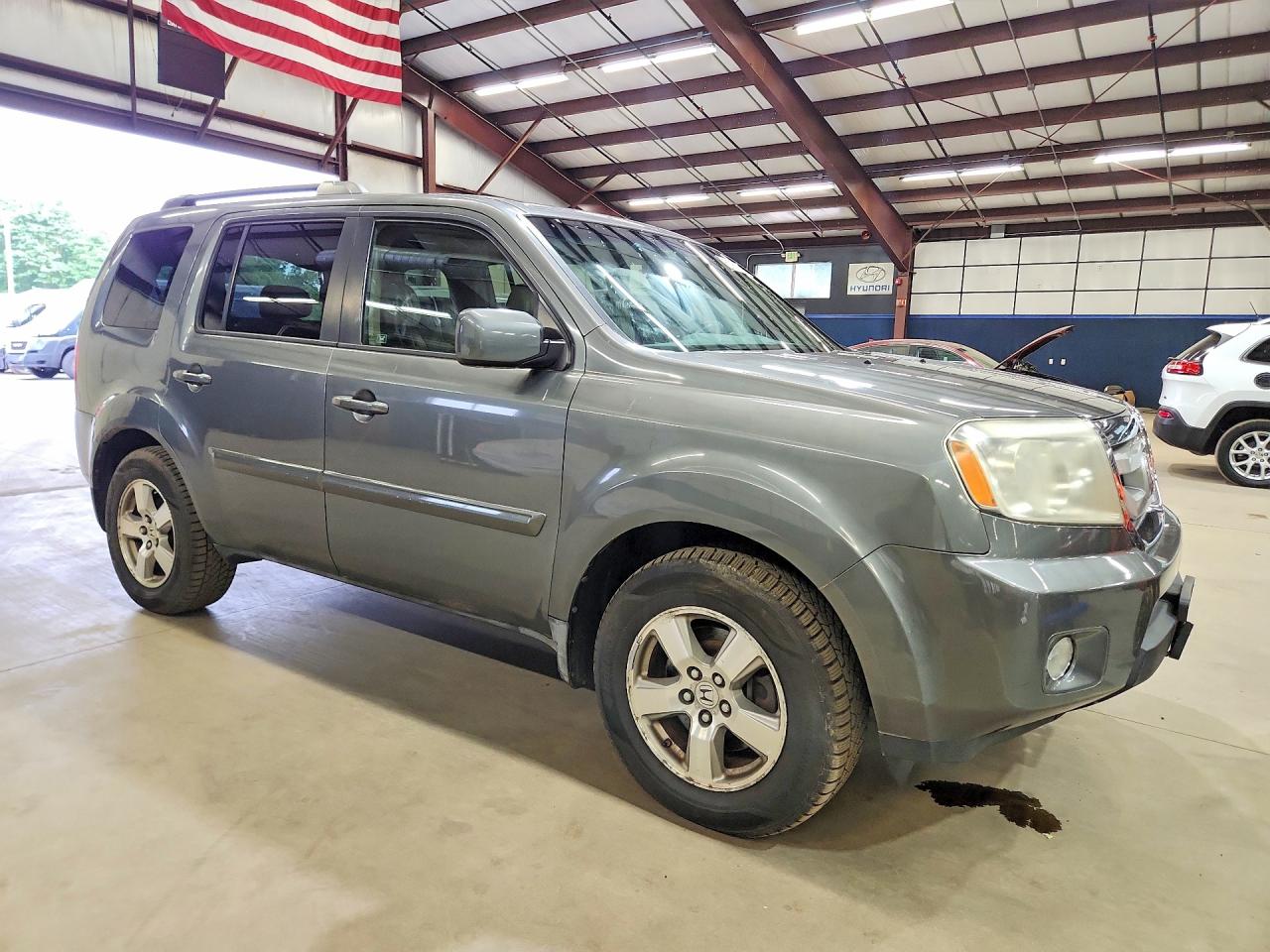 2009 Honda Pilot Exl Серый vin: 5FNYF48679B017698