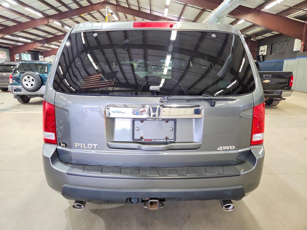 2009 Honda Pilot Exl Серый vin: 5FNYF48679B017698