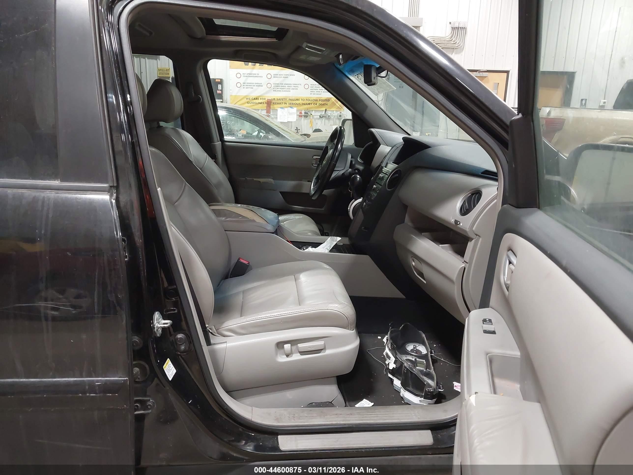 2009 Honda Pilot Ex-l Black vin: 5FNYF48689B026894