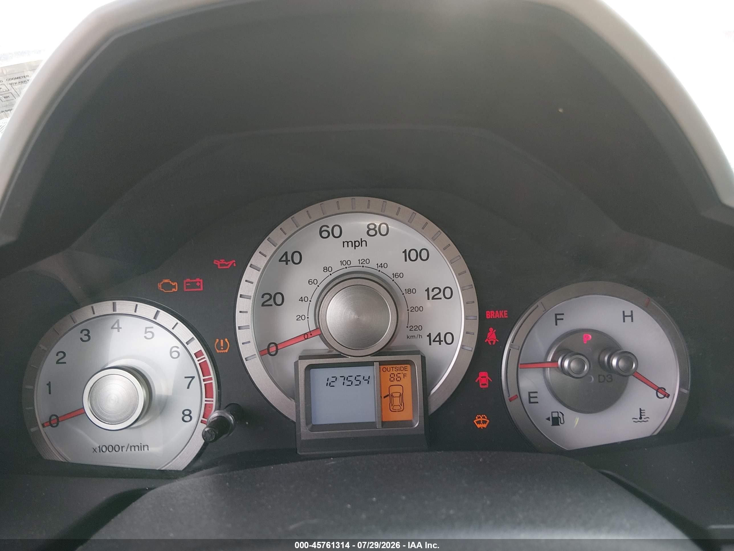 2009 Honda Pilot Ex-l Silver vin: 5FNYF48699B013975