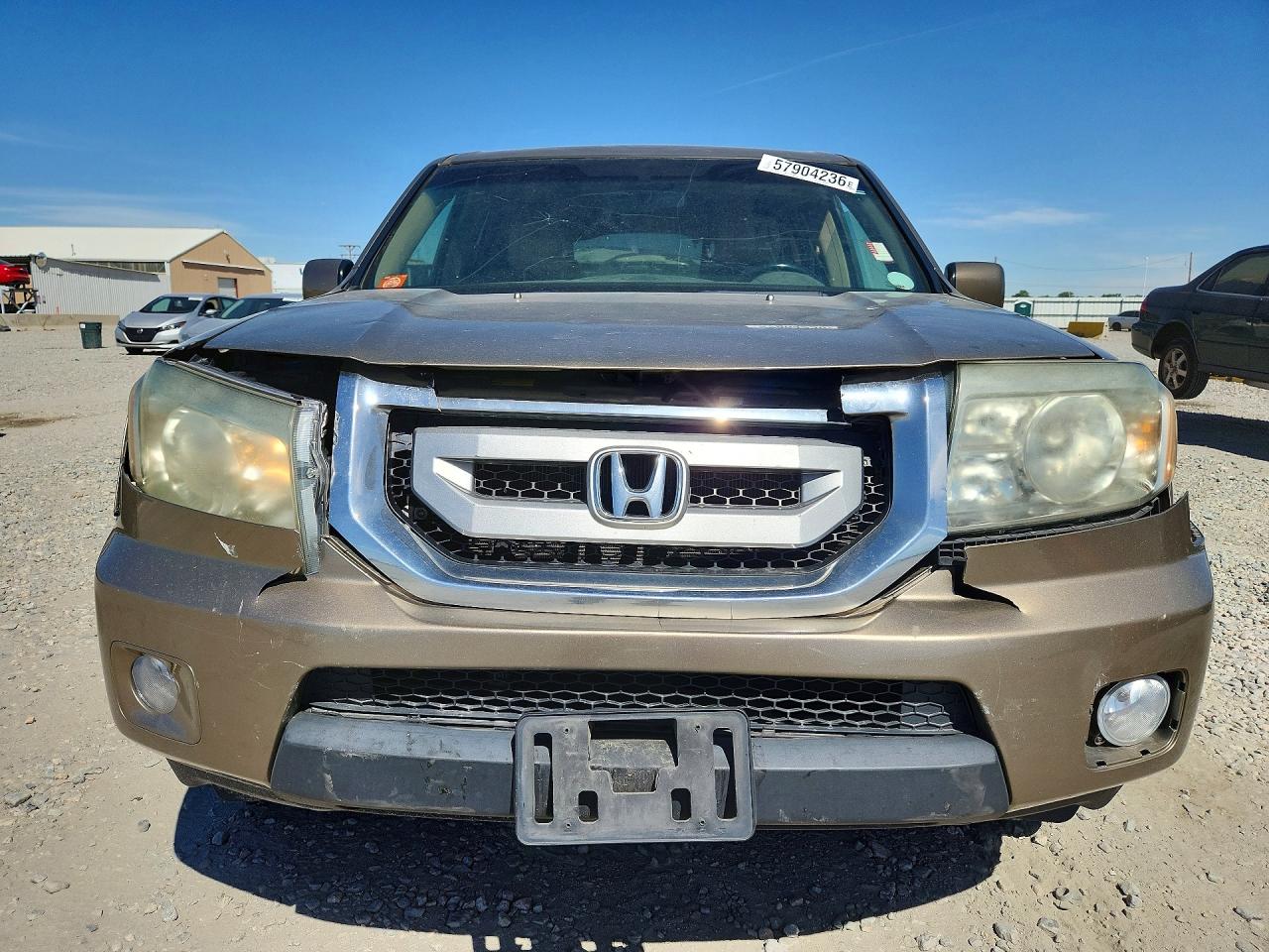 2009 Honda Pilot Exl Gold vin: 5FNYF48699B022126