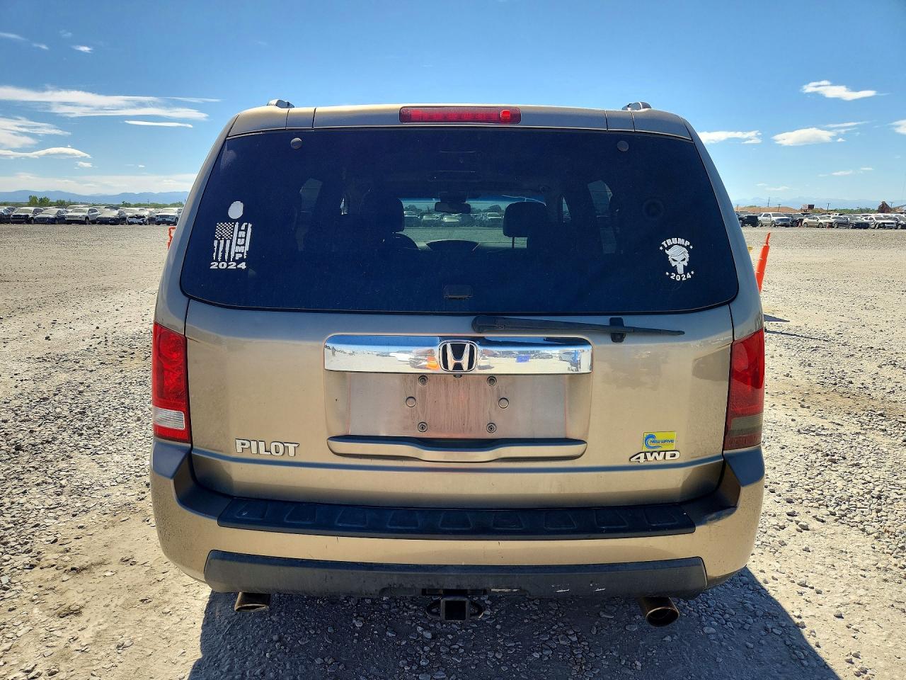 2009 Honda Pilot Exl Gold vin: 5FNYF48699B022126
