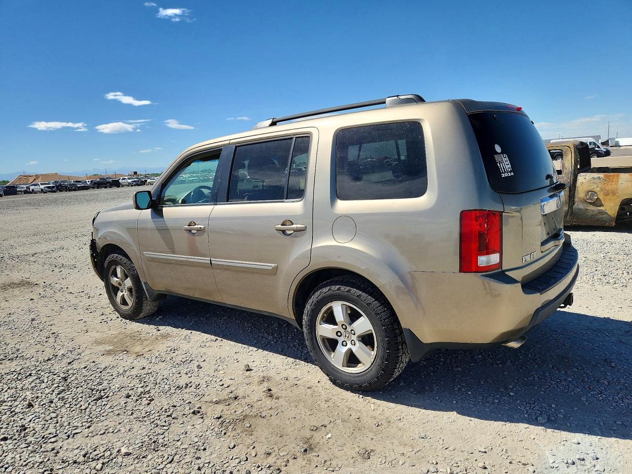2009 Honda Pilot Exl Gold vin: 5FNYF48699B022126