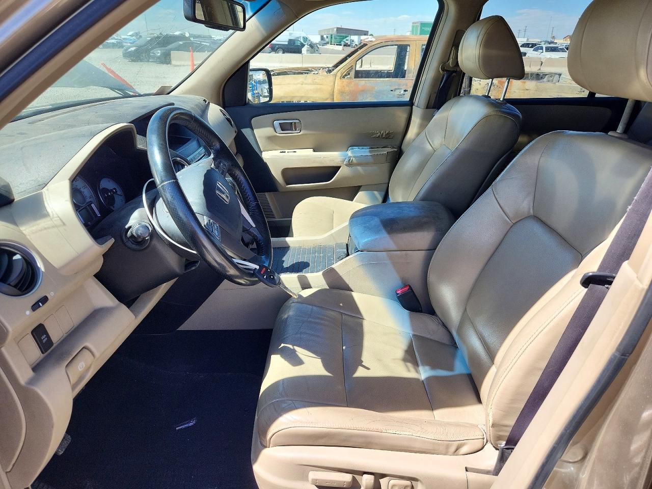 2009 Honda Pilot Exl Gold vin: 5FNYF48699B022126