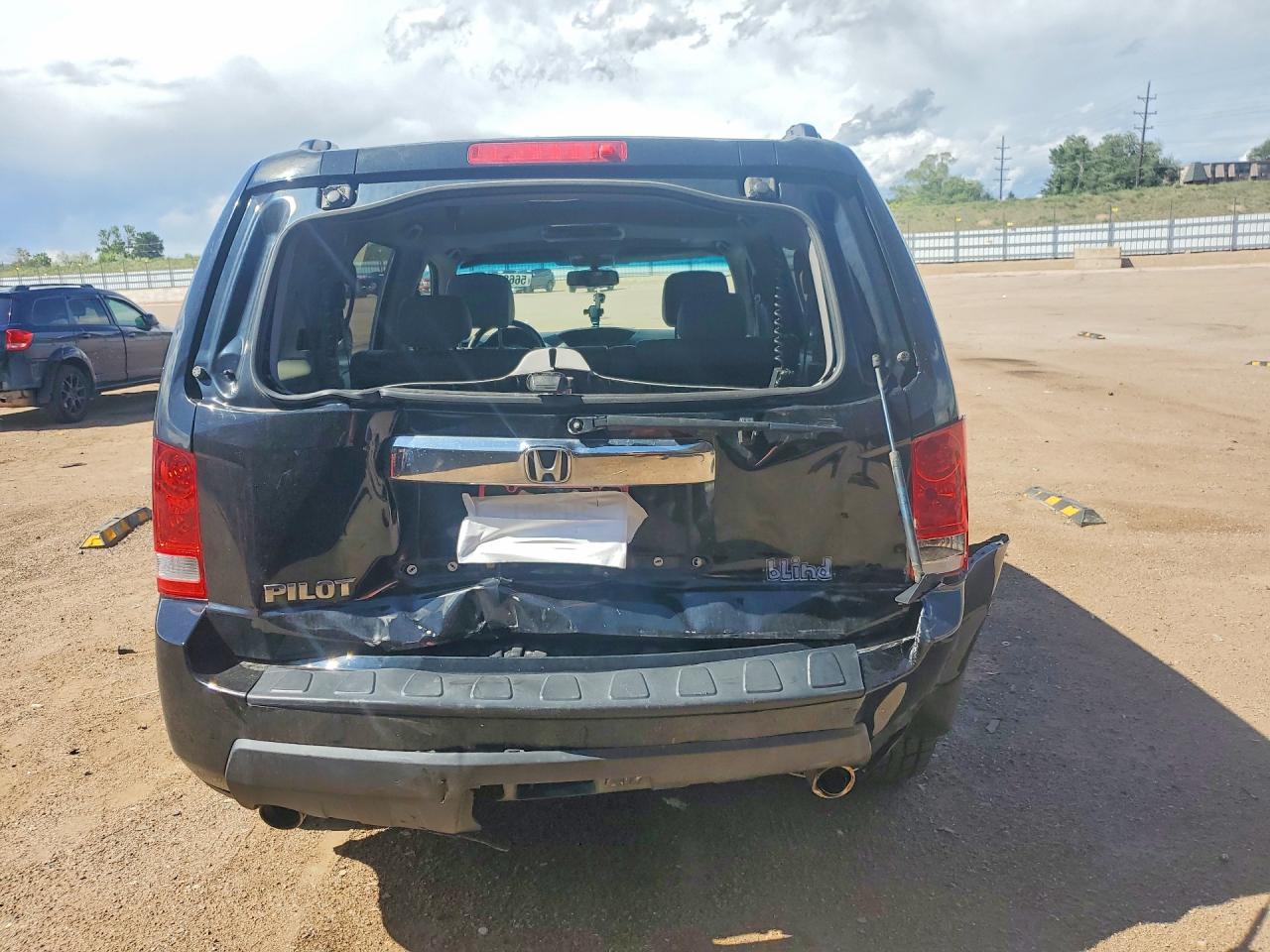 2009 Honda Pilot Exl Черный vin: 5FNYF48699B046166