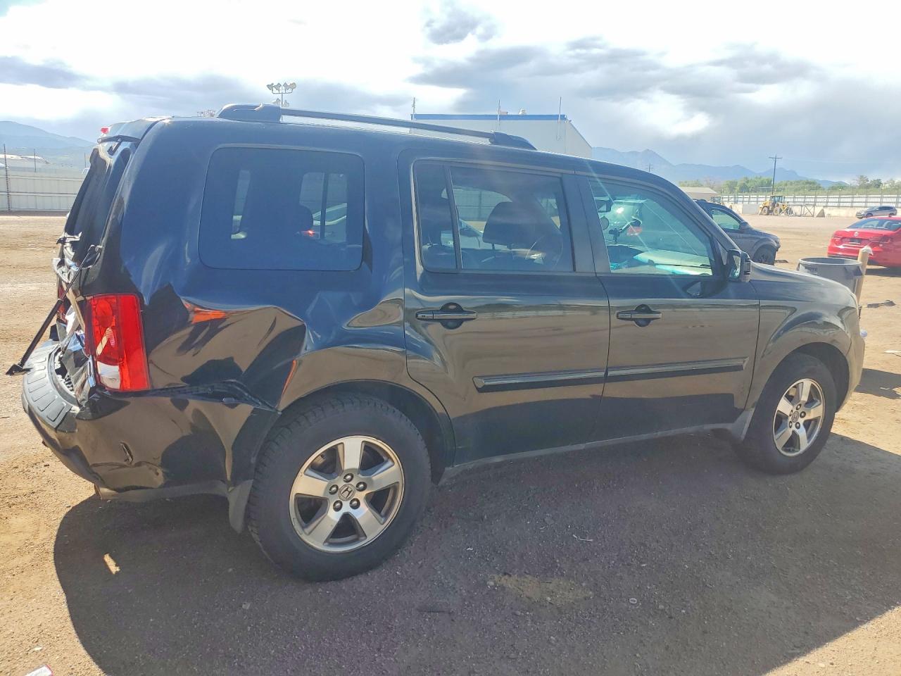 2009 Honda Pilot Exl Черный vin: 5FNYF48699B046166