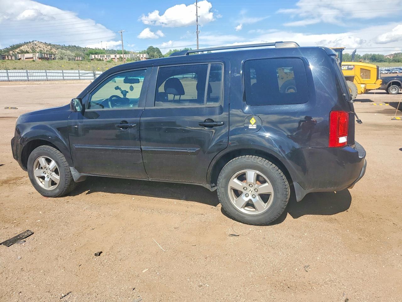 2009 Honda Pilot Exl Черный vin: 5FNYF48699B046166