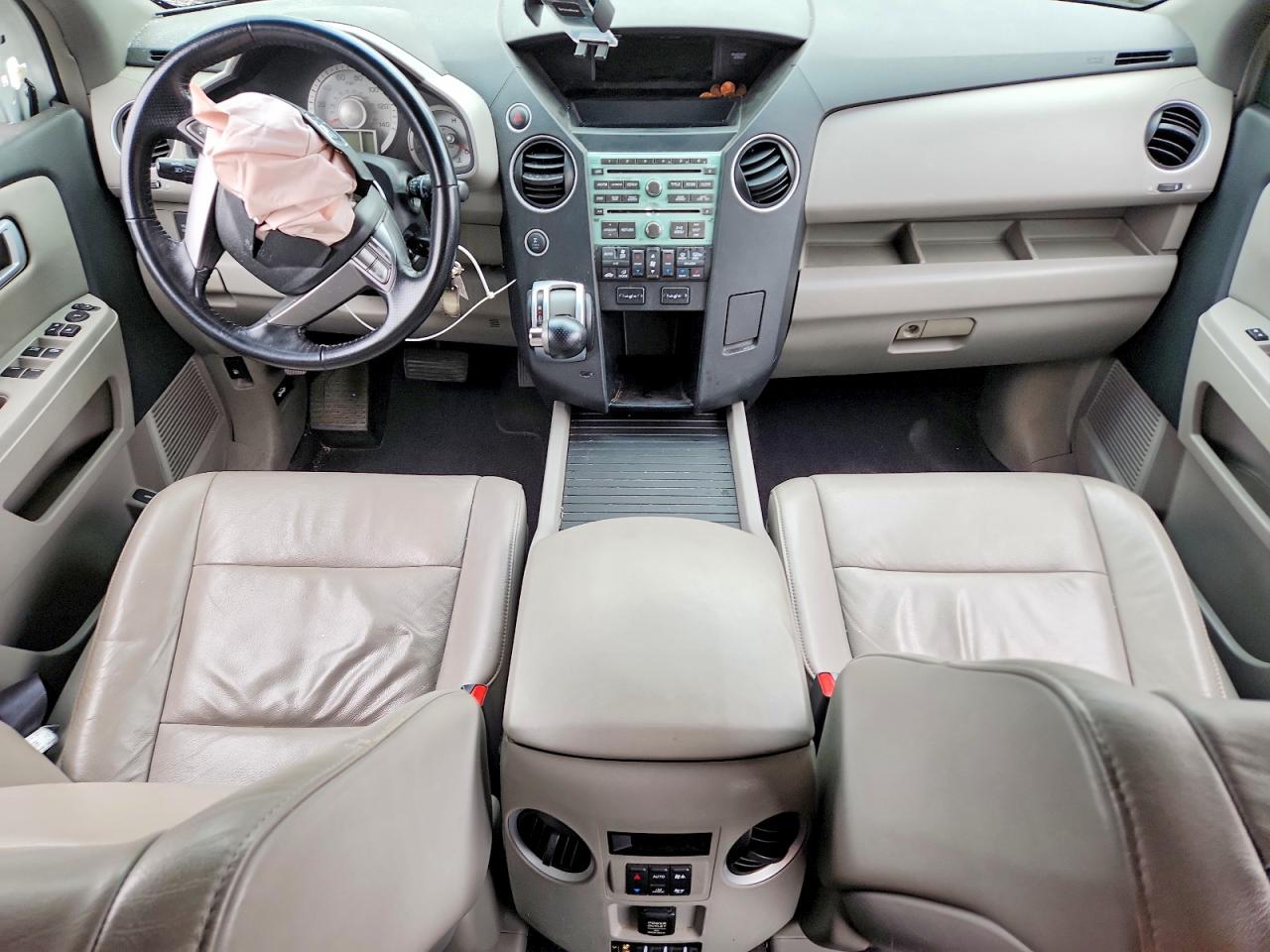 2009 Honda Pilot Exl Белый vin: 5FNYF48699B052419