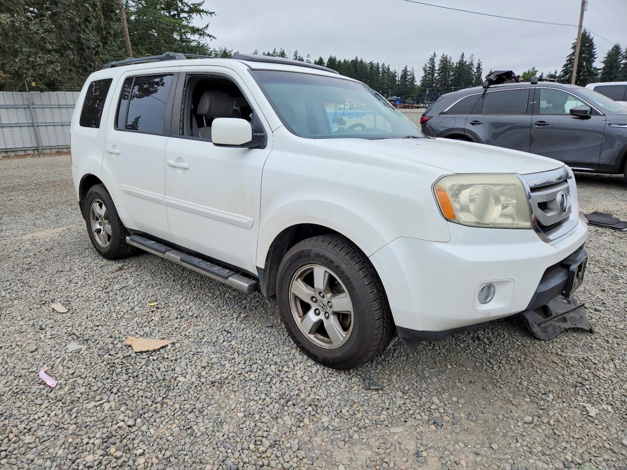 2009 Honda Pilot Exl Белый vin: 5FNYF48699B052419