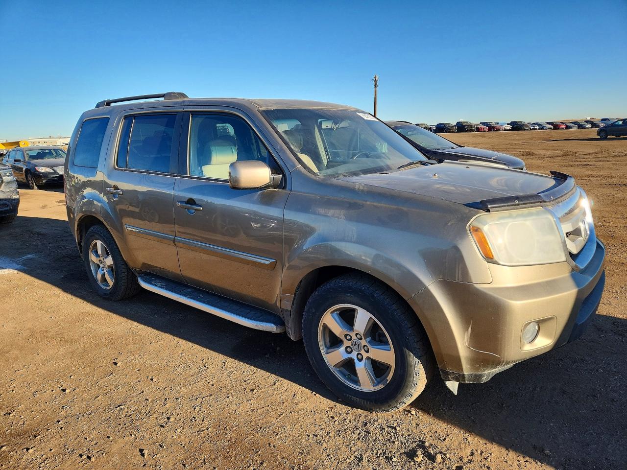 2009 Honda Pilot Exl Gold vin: 5FNYF48699B501422