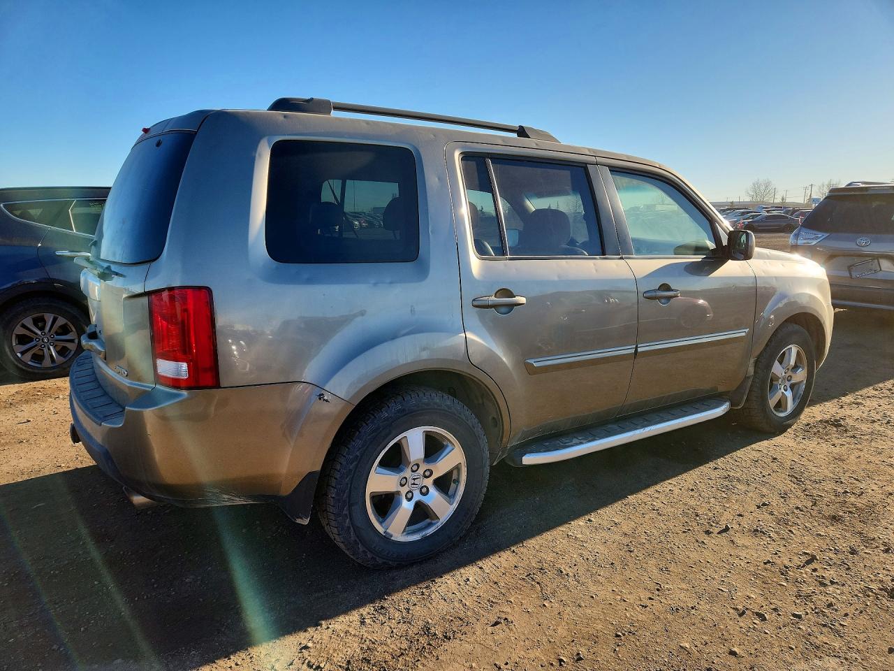2009 Honda Pilot Exl Gold vin: 5FNYF48699B501422