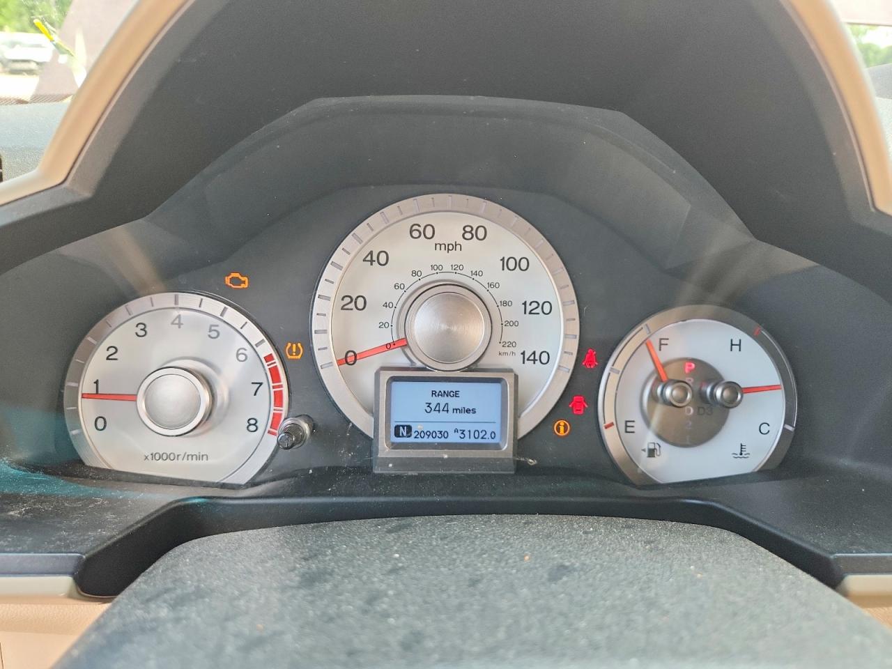 2009 Honda Pilot Touring Burgundy vin: 5FNYF48809B018290