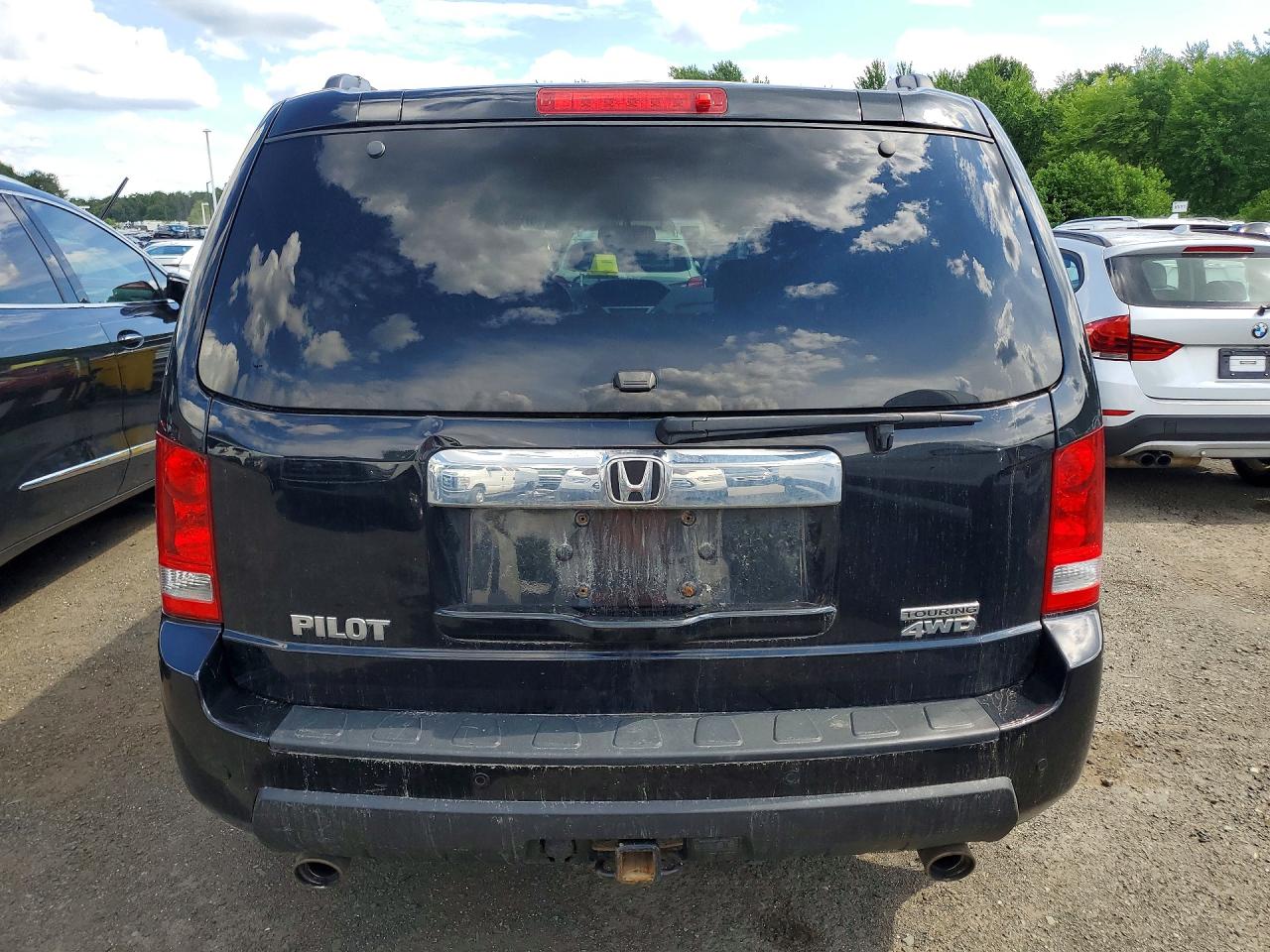 2009 Honda Pilot Touring Черный vin: 5FNYF48809B028947