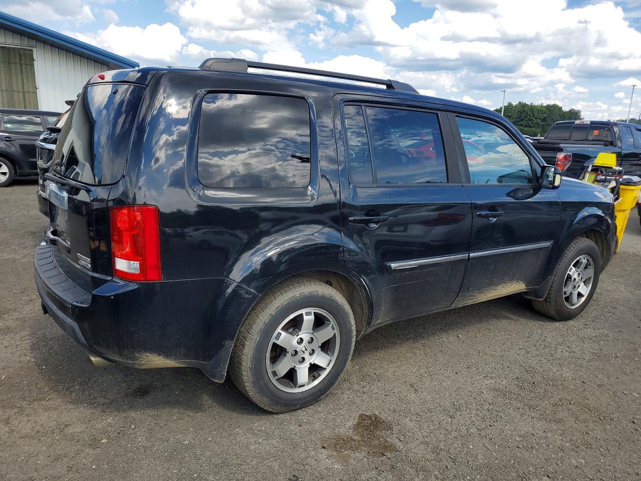 2009 Honda Pilot Touring Черный vin: 5FNYF48809B028947